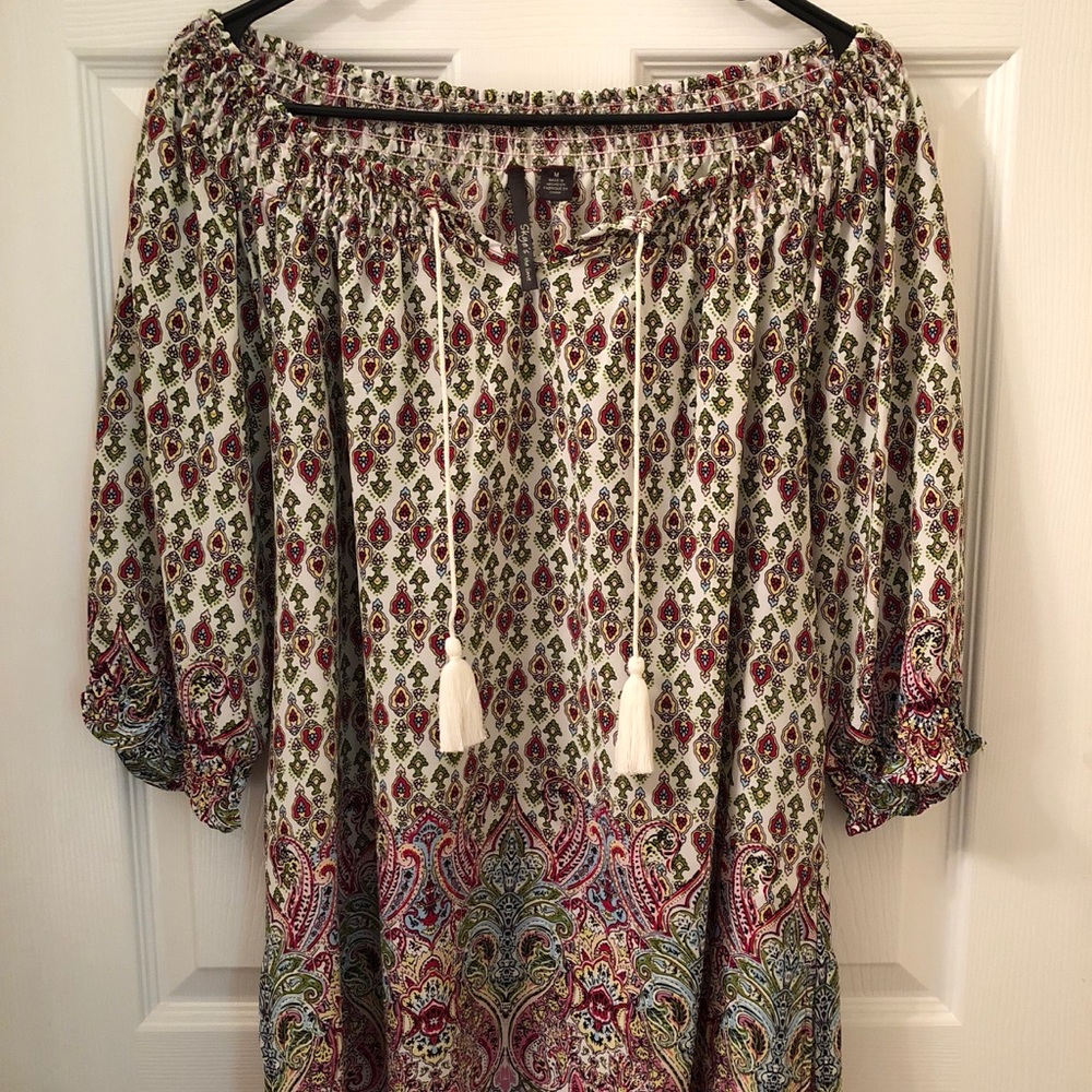 Patterned Blouse